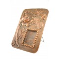 rama foto art nouveau. bronz sculptat si cizalat manual  cca 1880 Franta